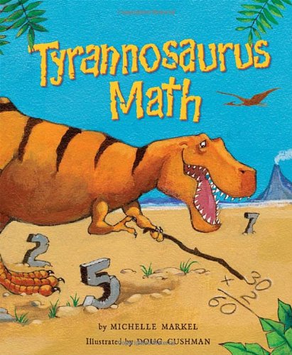 Tyrannosaurus Math Book Cover