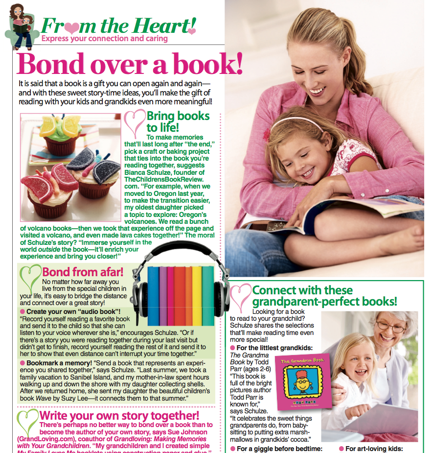 The Children's Book Review in Womans' World Magazine