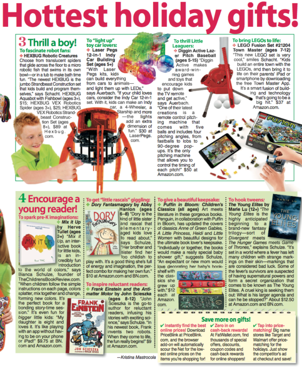 The Children's Book Review in Womans' World Magazine