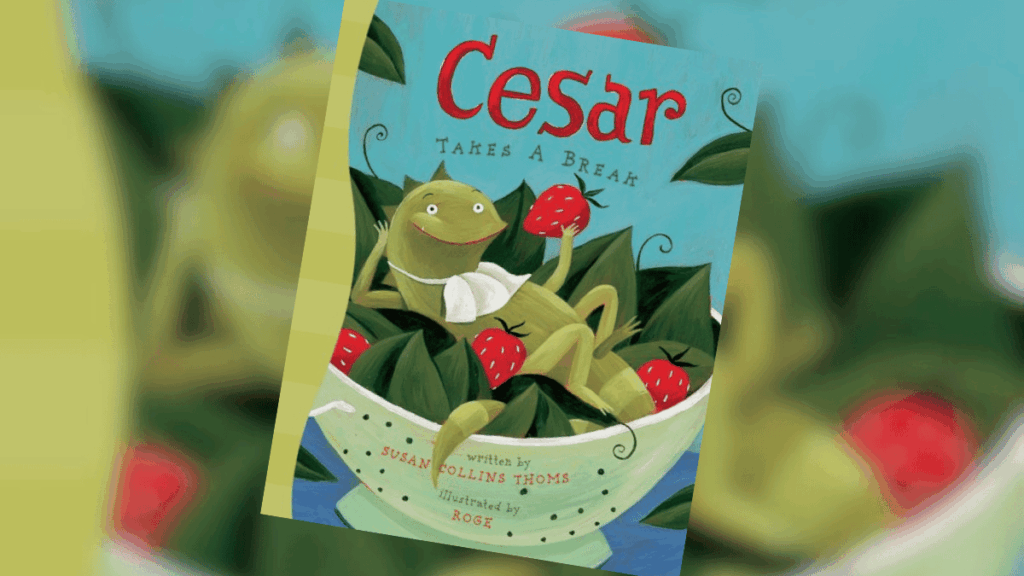 Cesar Takes A Break Susan Collins Thoms Book Spotlight