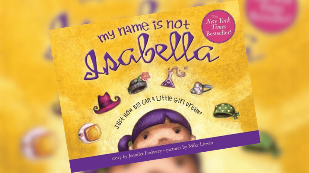 My Name Is Not Isabella Book Spotlight