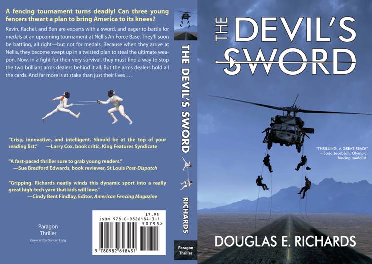 Giveaway The Devil's Sword by Douglas E. Richards The Childrens Book