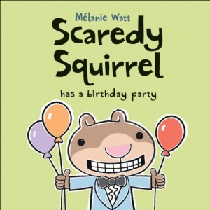 Scaredy Squirrel Book