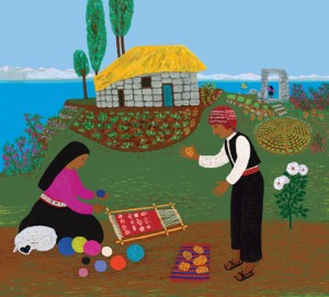 Art and Book About Peru