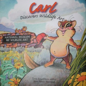 Carl Discovers Wildlife Art Book Cover