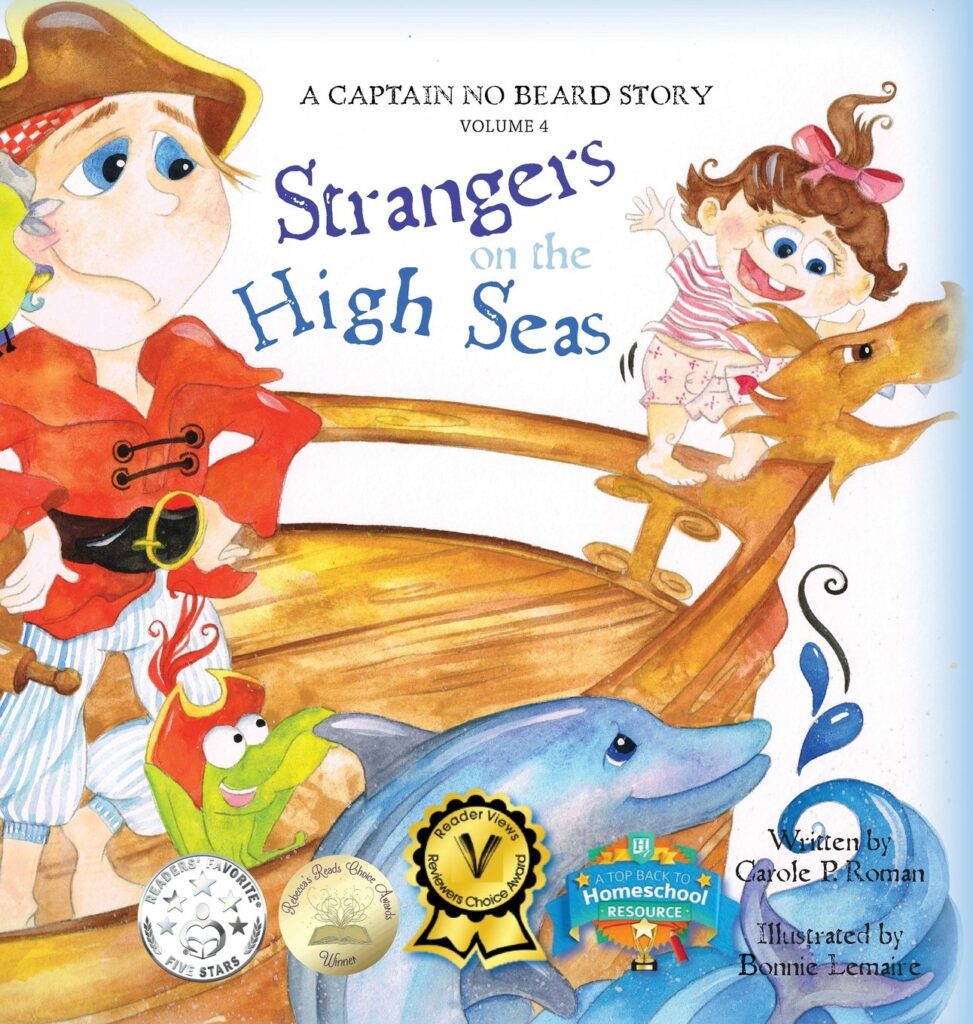 A Captain No Beard Story- Strangers on the High Seas: book cover