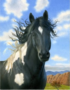 Horse Diaries 8 cover illustration © 2012 by Ruth Sanderson