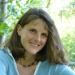 A close up of Kate Messner