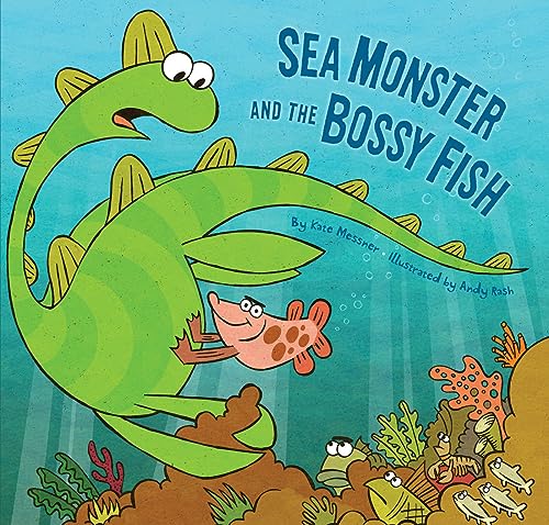 sea monster and the bossy fish: book cover