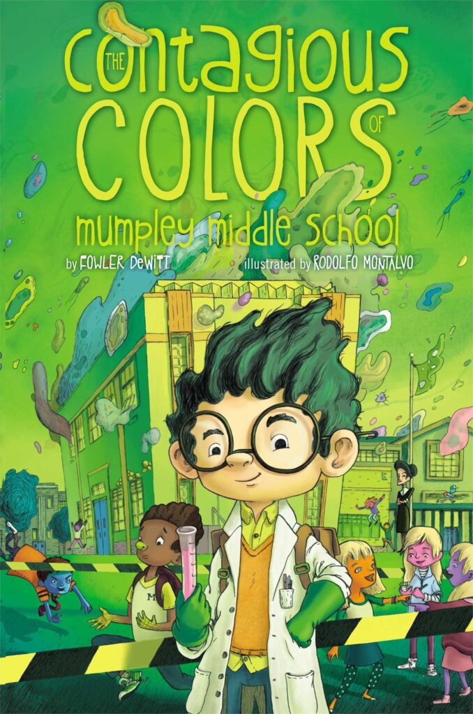 The Contagious Colors of Mumpley Middle School: book cover