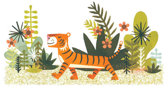 Mr. Tiger Goes Wild Illustration
