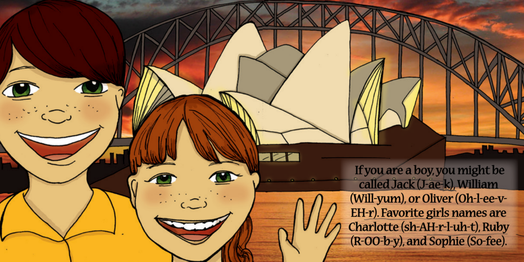 If You Were Me and Lived in Australia by Carole P Roman, Illustration