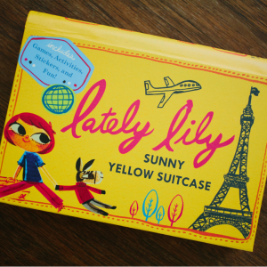 Lately Lily Sunny Yellow Suitcase From Chronicle Books