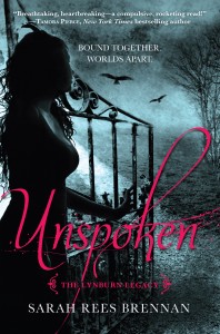 Unspoken (The Lynburn Legacy Book 1) By Sarah Rees Brennan
