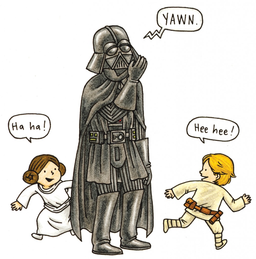Goodnight Darth Vader By Jeffrey Brown Illustration