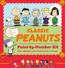 Classic Peanuts Paint-by-Number Kit, by Pat Gertler