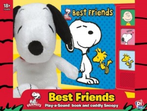 Peanuts(TM) Best Friends- Play-a-Sound® book and cuddly Snoopy