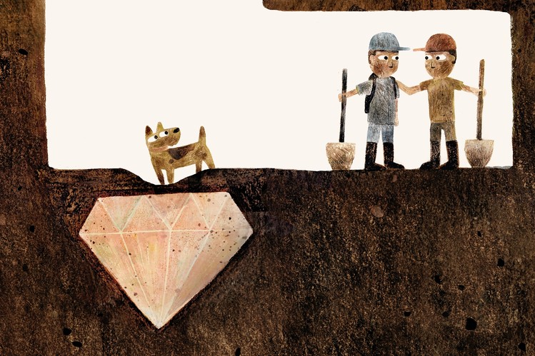 Sam and Dave Dig a Hole By Mac Barnett , JON KLASSEN