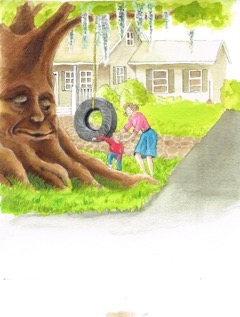 The Oak Tree Illustration
