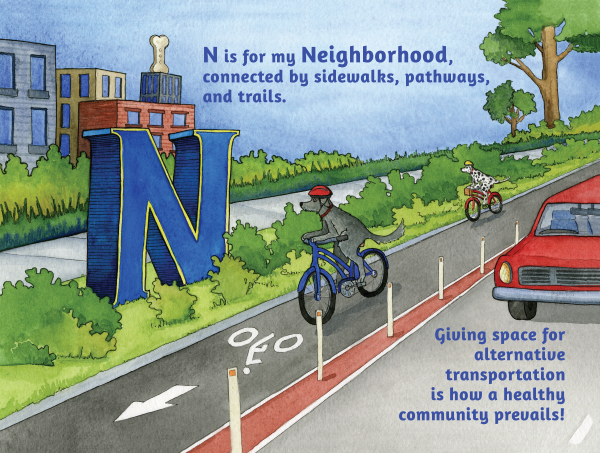 Page N - B is for Bicycles - web