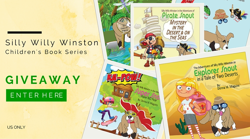 The Adventures of Silly Willy Winston as Explorer Snout in a Tale of Two Deserts - Book Series Giveaway