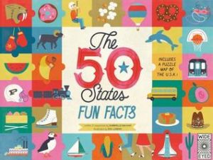 The 50 States- Fun Facts- Includes a puzzle map of the U.S.A.!