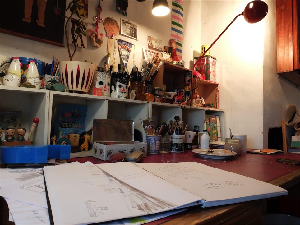 Inside The Studio With Rebecca Gibbon, Illustrator Of The Great Spruce 3