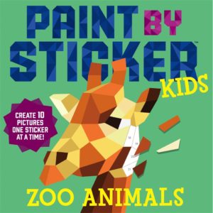 Paint By Sticker Kids- Zoo Animals