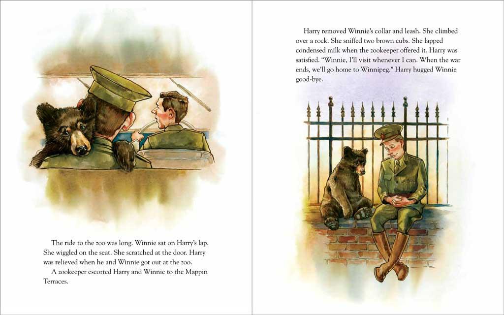 Winnie- The True Story of the Bear Who Inspired Winnie-the-Pooh Illustration 2