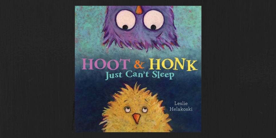 Hoot and Honk Just Can’t Sleep by Leslie Helakoski Book Review
