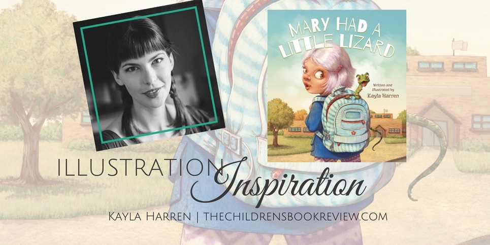 Illustration Inspiration Kayla Harren Author-Illustrator of Mary Had A Little Lizard