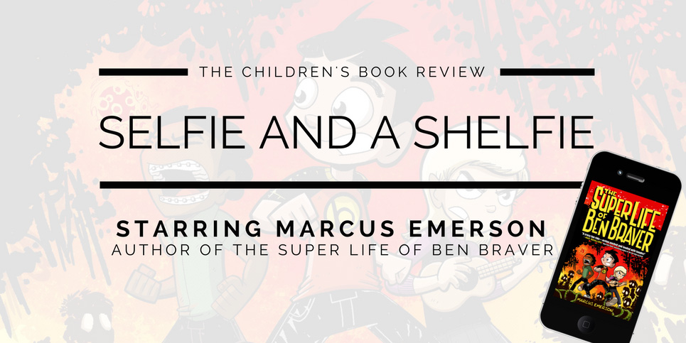 Marcus-Emerson-Author-of-The-Super-Life-of-Ben-Braver-Selfie-and-a-Shelfie