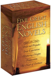 5 Great English Novels Boxed Set