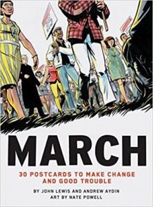 March- 30 Postcards to Make Change and Good Trouble