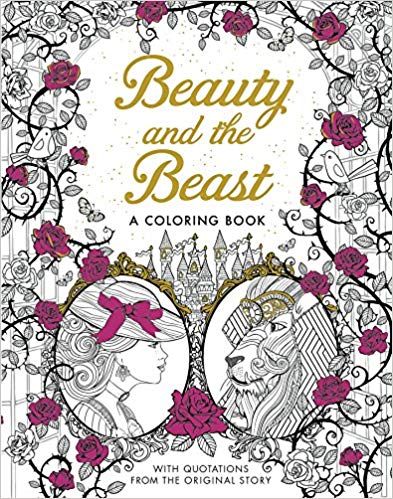 Beauty and the Beast- A Coloring Book