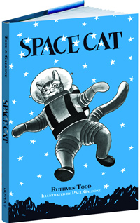 Book Space Cat