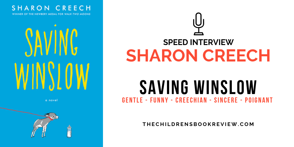 Saving Winslow by Sharon Screech Speed Interview