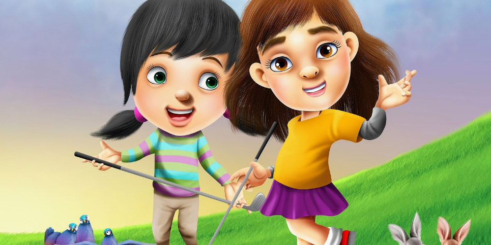 Two-Little-Golfers-Being-Positive-by-Jenn-Holt-Dedicated-Review