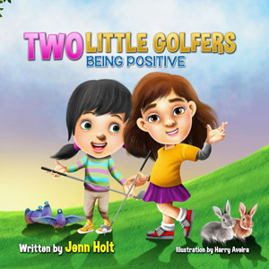 Two-Little-Golfers-Being-Positive