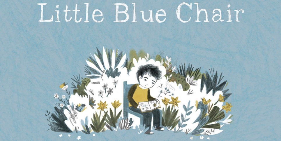 Book Little Blue Chair