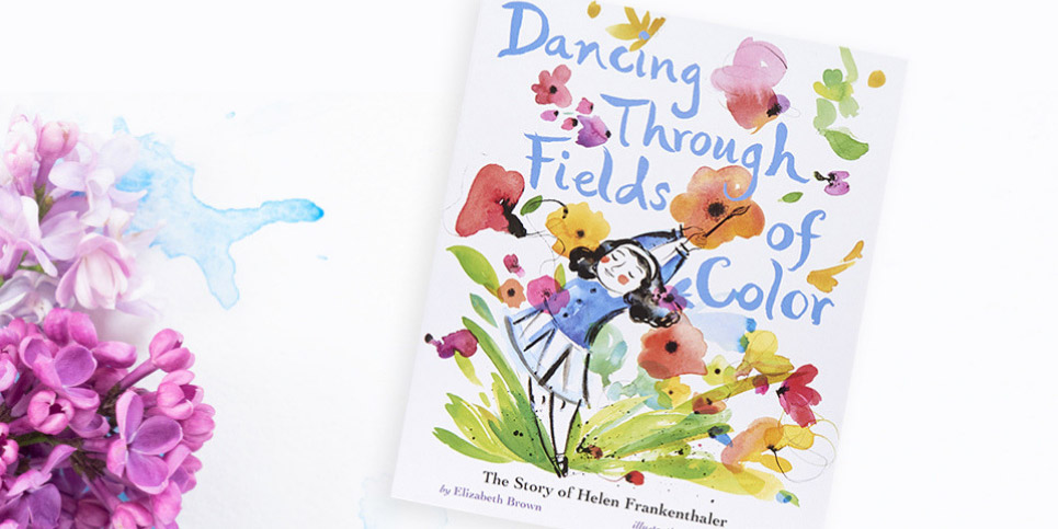 Book Dancing Through Fields of Color