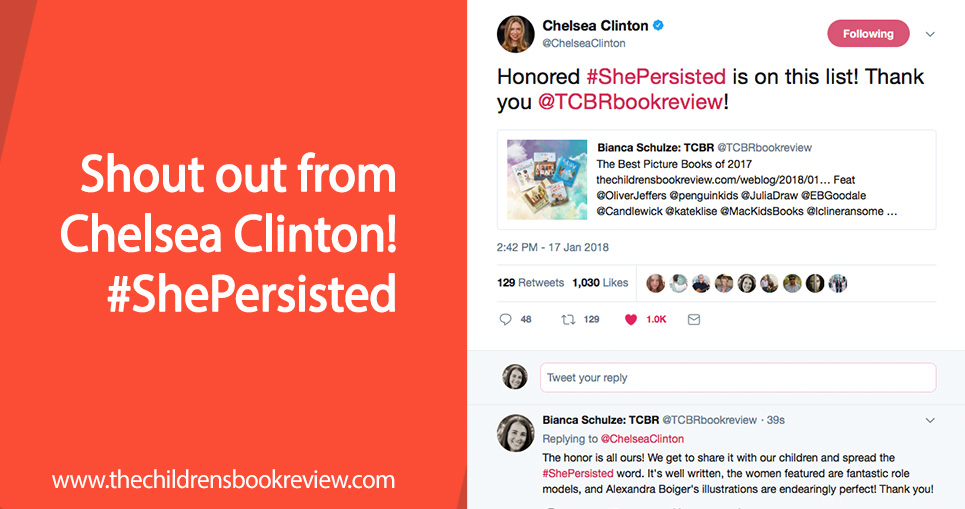 TCBR Buzz From Chelsea Clinton