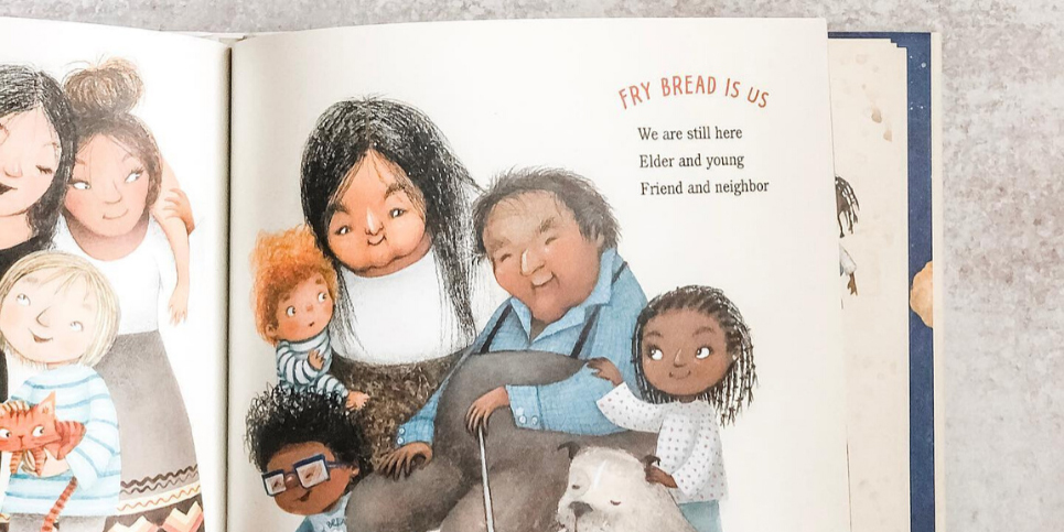 Book Art Fry Bread