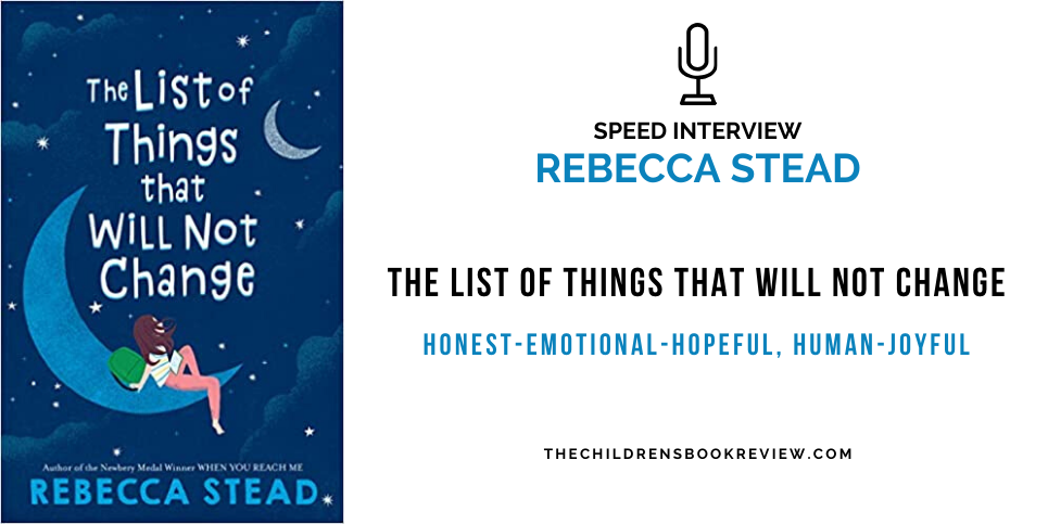 Interview Rebecca Stead