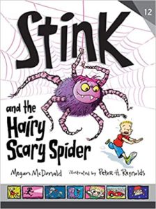 Book Stink and the Hairy Scary Spider Megan McDonald