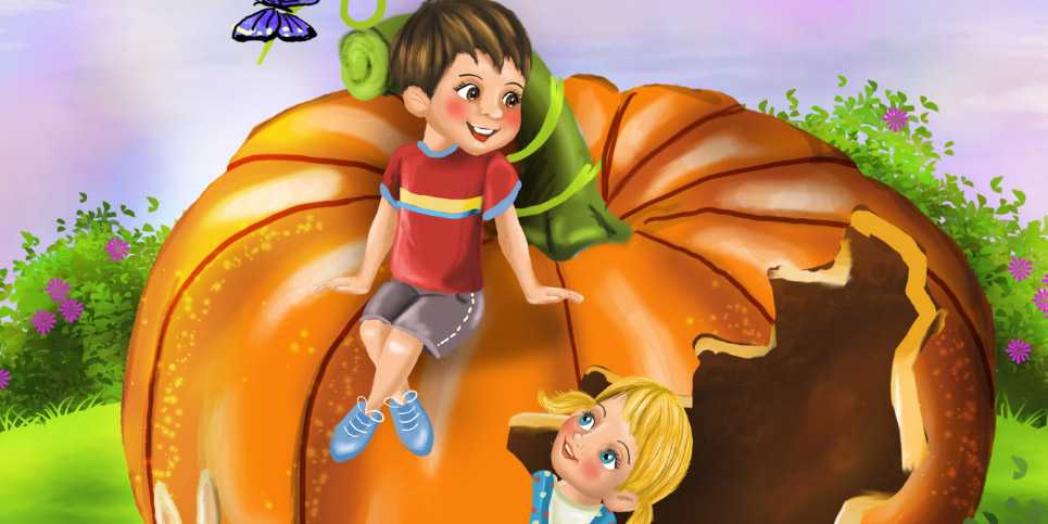 Kids Book Pumpkin