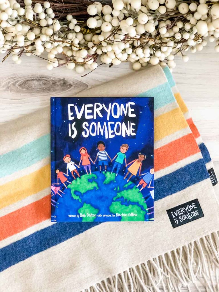 Everyone Is Someone Book and Blanket