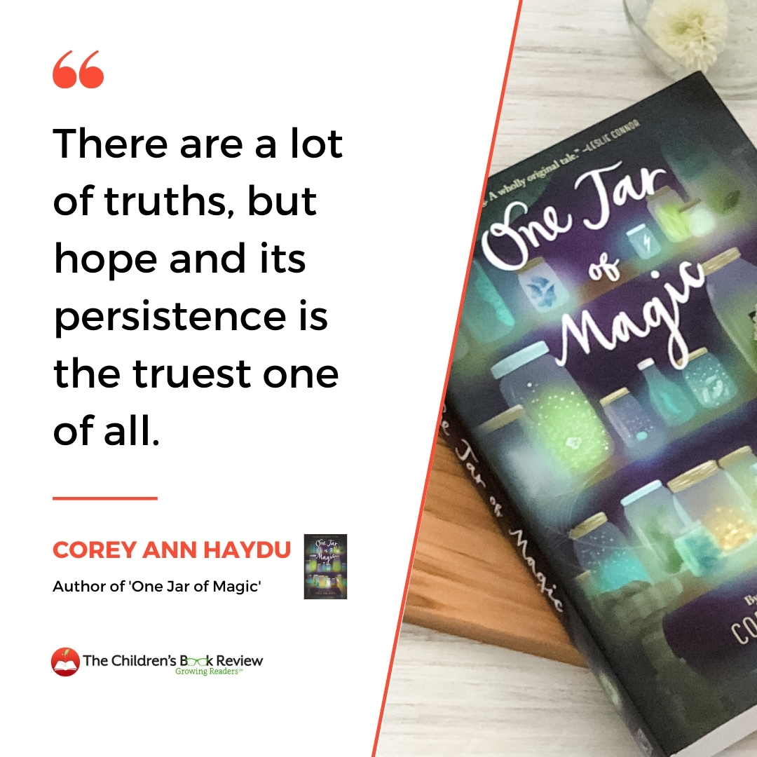 Corey Ann Haydu Quote: Author of One Jar of Magic