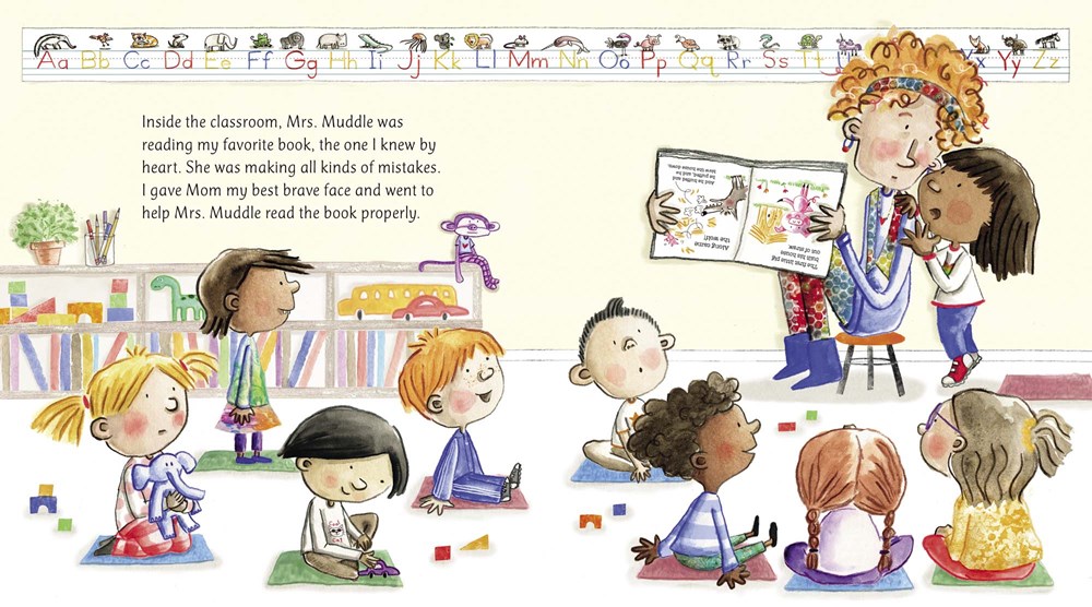 Teaching Mrs Muddle Illustration