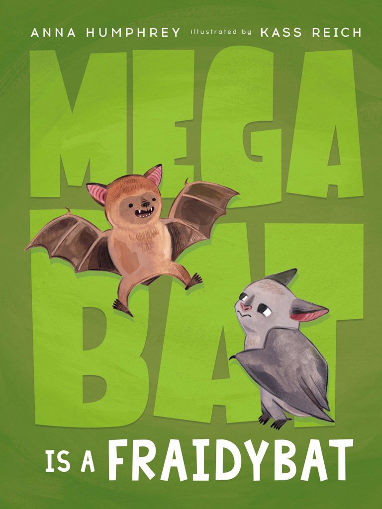Megabat is a Fraidybat: book cover